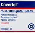 thumbnail image 4 of Coverlet Tan Fabric Adhesive Spot Bandage Sterile 7/8 Inch 1200 per Case, 4 of 5