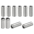 thumbnail image 1 of Unique Bargains Adaptateurs Filetage Manchon Réducteur Écrou M6 * 1 Mâle à M4 * 0,7 Femelle Réparation Insert Vis Réducteur 15mm 10 Pcs, 1 of 6