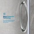 thumbnail image 6 of Ove Decors Breeze 36 in x 36 in x 77 in H Curved Corner Shower Kit with Clear Glass, Walls, Base and Satin Nickel Hardware, 6 of 17
