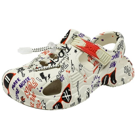 

Boys Girls Closed-Toe Outdoor Summer Sport Sandals Breathable Lightweight Quick Drying Beach shoes Garden shoes Little Kid/Big Kid