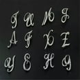 thumbnail image 2 of GKNET 26 Letters Crystal Rhinestone Alphabet Brooch Pin Wedding Women Delicate Jewelry Gift Lot-V, 2 of 7