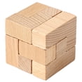 thumbnail image 2 of Rompecabezas de madera Soma Cube para niños, Brain Teaser 3D, 2 of 5