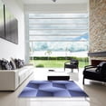 thumbnail image 7 of Ahgly Company Machine Washable Indoor Rectangle Transitional Sky Blue Area Rugs, 7' x 10', 7 of 7