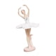 thumbnail image 3 of Figura de bailarina, adorno de escritorio, decoración del hogar, regalo de inauguración de la casa, obra de arte, moda Blanco, 3 of 9