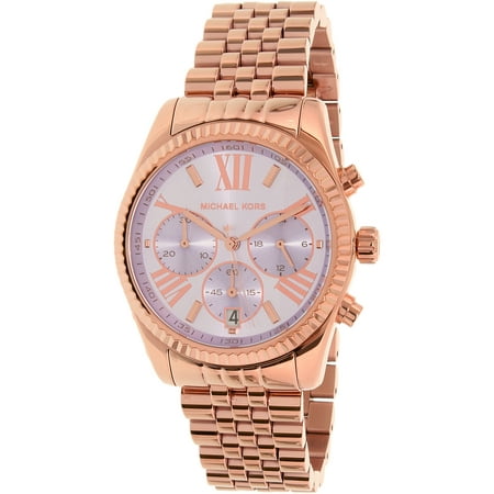 UPC 796483175143 product image for Michael Kors Women s MK6207 Rose Gold Stainless-Steel Quartz Watch | upcitemdb.com