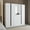 White#4, variant on Chests Of Drawers, Bliss Glossy Four-Drawer Jumbo Chest in Dark Gray, Dark Gray Dressers,Solid Wood Wooden Dressers, Furniture Bedroom Furniture Dressers, Chests & Wardrobes