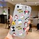 thumbnail image 1 of Funda transparente de Mickey, Minnie Mouse, Daisy, Pato Donald, Stitch para iPhone SE 2022 2020, iPhone 7, 6, 6S, 7, 8 Plus, 1 of 4
