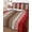 Red, variant on Red Pink Twin Size Down Alternative Comforter, Lightweight Comforter Quilt Bedding Set with Pillow Shams Farmhouse Wood Grain Vintage Brown Striped All Seasons Bed Comforter Duvet Insert 68"x86"