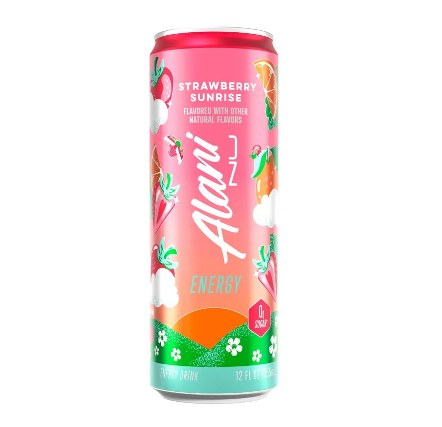 New Alani Nu Energy Drink Trio Variety Pack 12 fl oz - Strawberry Sunrise, Watermelon Wave, Pink Slush