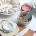 thumbnail image 4 of SPRING PARK 3Sets(6Pcs) Dumplings Maker, Dumpling Tools, Dumpling Mold, Perfect for Making Hand pies, Dumplings, Ravioli, Calzones, Dough Press Cutter, 4 of 7