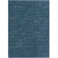 thumbnail image 6 of Unique Loom Davos Shag Collection Area Rug - Solid (7' 10" x 11' Rectangle Marine Blue), 6 of 7