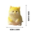 thumbnail image 3 of Cute Kitty Soft Toys Stress Relief Sensory Christmas Gifts for Kitty Lovers, Super Soft Plush Cat Stress Ball Anxiety Relief Party Favors Home Decor, 3 of 7