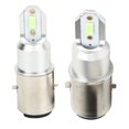 thumbnail image 2 of 2PCS LED Motorcycle Headlight Bulb 2600LM 110W 8000K Ice Blue Color High Brightness Replacement For Suzuki, 2 of 14