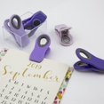 thumbnail image 3 of HAHDAXIA Cook with Color Set of 20 Bag Clips, 20 Refrigerator Magnet Clips for Food Storage with Air Tight Seal Grip for Snack Bags and Food Bags (Lavender), 3 of 7