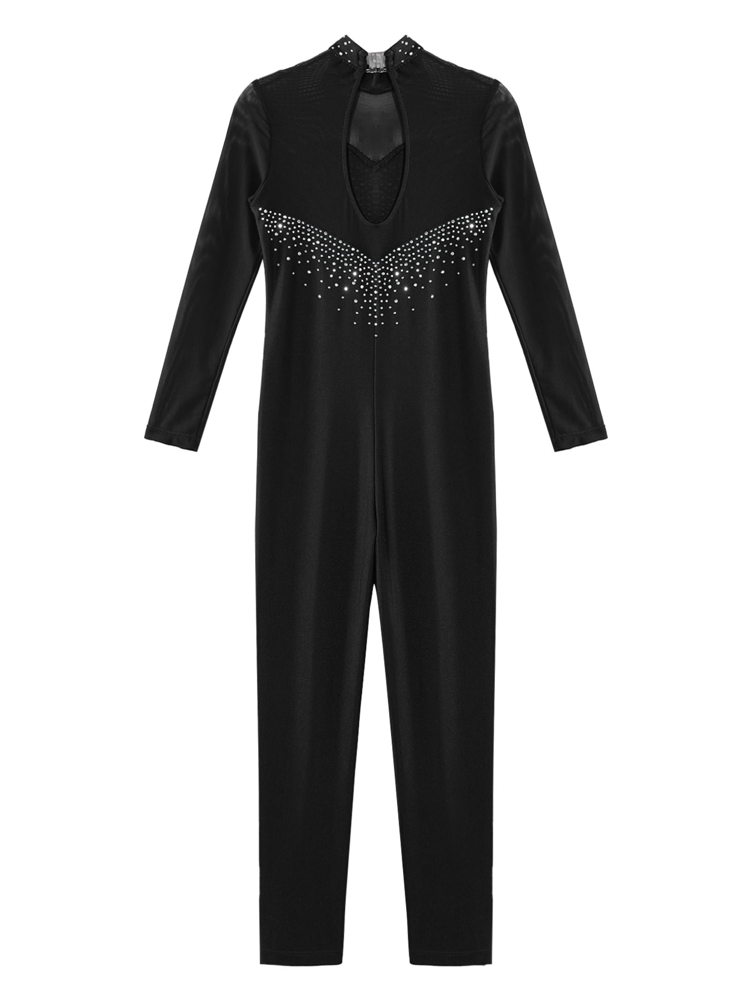 Justaucorps Danse Enfant Fille - Body Ballet Dentelle Pour Gymnastique Et Patinage - Yeahdor 5-14 Ans