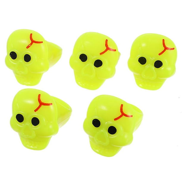 5 anillos de fiesta de Halloween para decoraciones de Halloween.