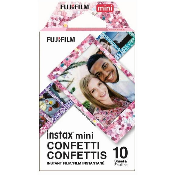 Pack de film instantané Fujifilm Instax® Mini Confetti
