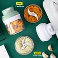 thumbnail image 4 of Mistaha Mini Electric Garlic Chopper Multi-function Food Chopper USB Charging Wireless Garlic Grinder Mincer Cutter for Chopping Vegetables Fruits Onions Garlics Salad Boneless Meat, 4 of 8
