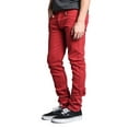 thumbnail image 2 of Victorious Men's Skinny Fit Color Stretch Jeans, Sizes up to 42W, 2 of 5