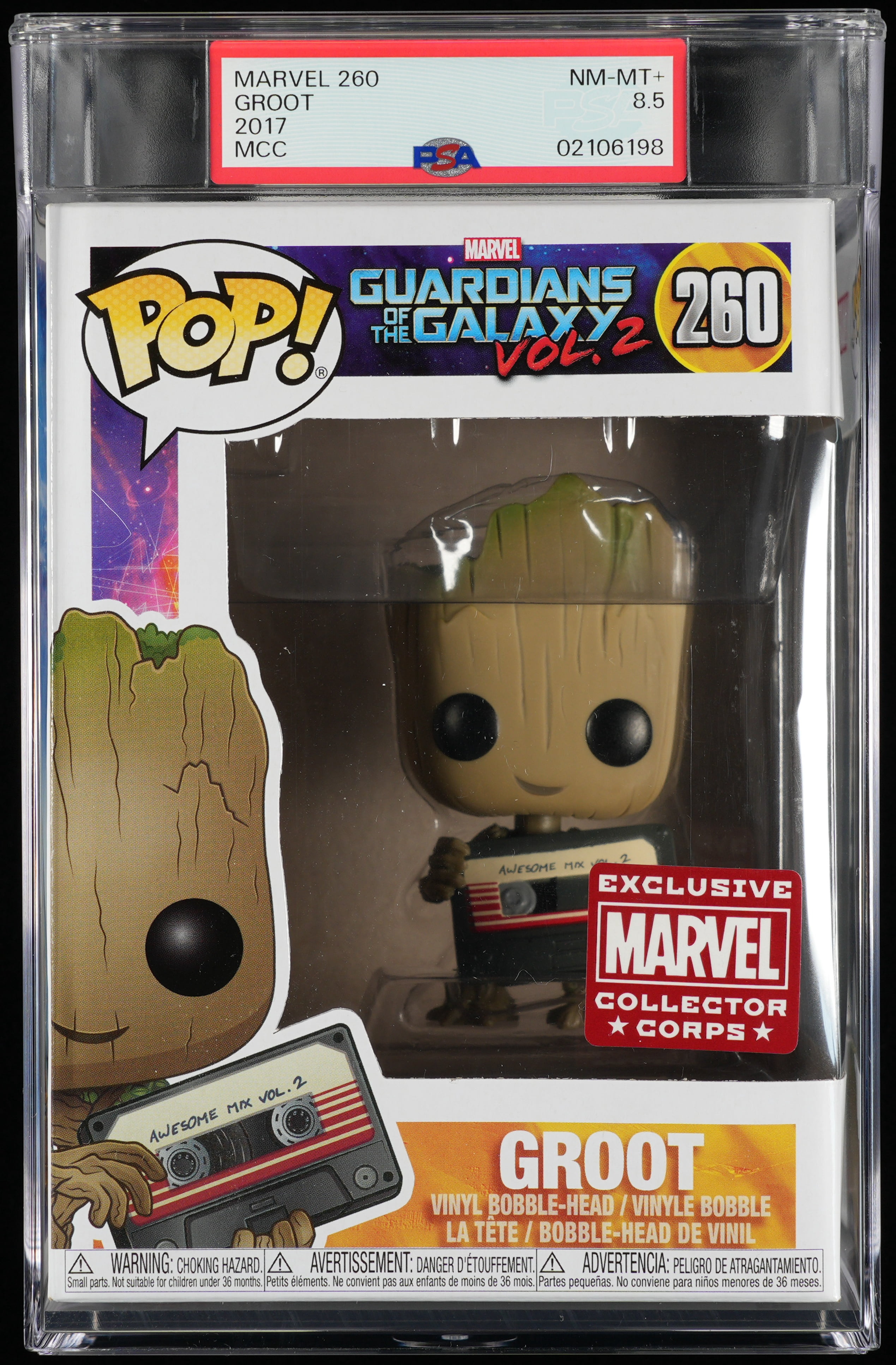 Funko Pop Guardians of the Galaxy Vol 2 4-Pack Limited Edition