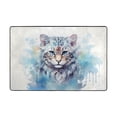 thumbnail image 2 of Cat Head Area Rug Washable 72 x 48 Floor Carpet Mat Non Slip for Bedroom Living Room Kids Room Home Decor, 2 of 7