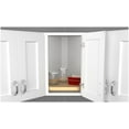 thumbnail image 4 of Rev-A-Shelf 4WLS201-20-BS52 Wood Classics 1 Shelf 20" D Shaped Flat Edge Lazy Susan -, 4 of 6