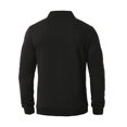 thumbnail image 4 of Vedolay Hoodies for Men 2023 Half Zip Pullover Sweatshirts Quarter Zip Oversized Hoodies Black,M, 4 of 4