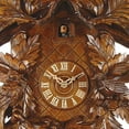 thumbnail image 3 of Cuckoo Clock Eagle, Bird, Nest, Fern Leaves, 3 of 4