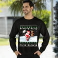 thumbnail image 3 of Christmas Sweatshirt, Funny Santa Reindeer Rugby Christmas Sweatshirt, Ugly Holiday Sweater, Xmas Sweatshirt for Men and Women, 3 of 5