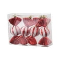 thumbnail image 4 of Decoración colgante de dulces de Navidad con cuerda, Adornos divertidos de de Navidad para decoración de aniversario de boda, año Nuevo, 4 Uds. Rojo, 4 of 8