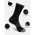 thumbnail image 2 of ARWSER 12 Pairs Mens Crew Socks Athletic Running Cushioned Breathable Socks, 2 of 6