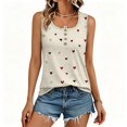 thumbnail image 2 of IMENGL Women's Tank Tops Soft Dresses Long Sleeve Dresses V Neck Printed Long Dress Casual Sleeveless Slim-Fit Camisole for Women,M-XXL, 2 of 7