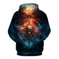 thumbnail image 2 of WHNBCW Funny Pirate Hoodie Pirate Skull Graphic Sweatshirt, 2 of 7