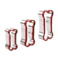 thumbnail image 2 of LShunze Dog Cookie Cutters Set -3 Different Sizes Of Dog, Bone, and Paw Print Cookie Mold Dog Bone Cutters Stainless Steel Shaped Cutters for Homemade Treats,Cakes and Cookies, 2 of 8