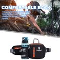 thumbnail image 4 of Riñoneras de nailon para correr, bolsa oculta elástica para correr, accesorios deportivos duraderos Hugtrwg Para estrenar, 4 of 9