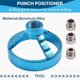 thumbnail image 4 of 90 Degree Drill Guide 5/6/7/8/9/10mm Drill Bit Hole Puncher Locator Jig Hinged Hole Opener Woodworki, 4 of 5