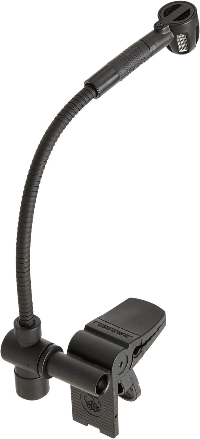 AKG C519 ML Clip-On Condenser Microphone for Brass & Reed Instruments with Mini XLR Cable