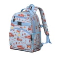 thumbnail image 4 of Cartoon Car Toddler Backpack Adjustable Padded Straps Chest Buckle Water-Resistant Durable School Backpack, 4 of 5