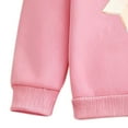 thumbnail image 4 of Cethrio Girls Outfit Sets, Long Sleeve Two Piece Spring Hoodies and Jeans Sets Pink Size 2-3 T, 4 of 6
