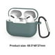 thumbnail image 4 of Funda protectora para auriculares Airpods Pro compatible con Bluetooth (púrpura), 4 of 7
