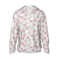 thumbnail image 1 of Fotbe Floral Chaqueta con Protección Solar UPF 50+ para Hombre y Mujer, Camisa con Capucha y Bolsillos-XX-Large, 1 of 7