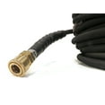 thumbnail image 4 of The ROP Shop 50' Black Kobrajet Hose 1.95mm thickness with 3/8" Quick Connects Up to 4000psi, 4 of 6