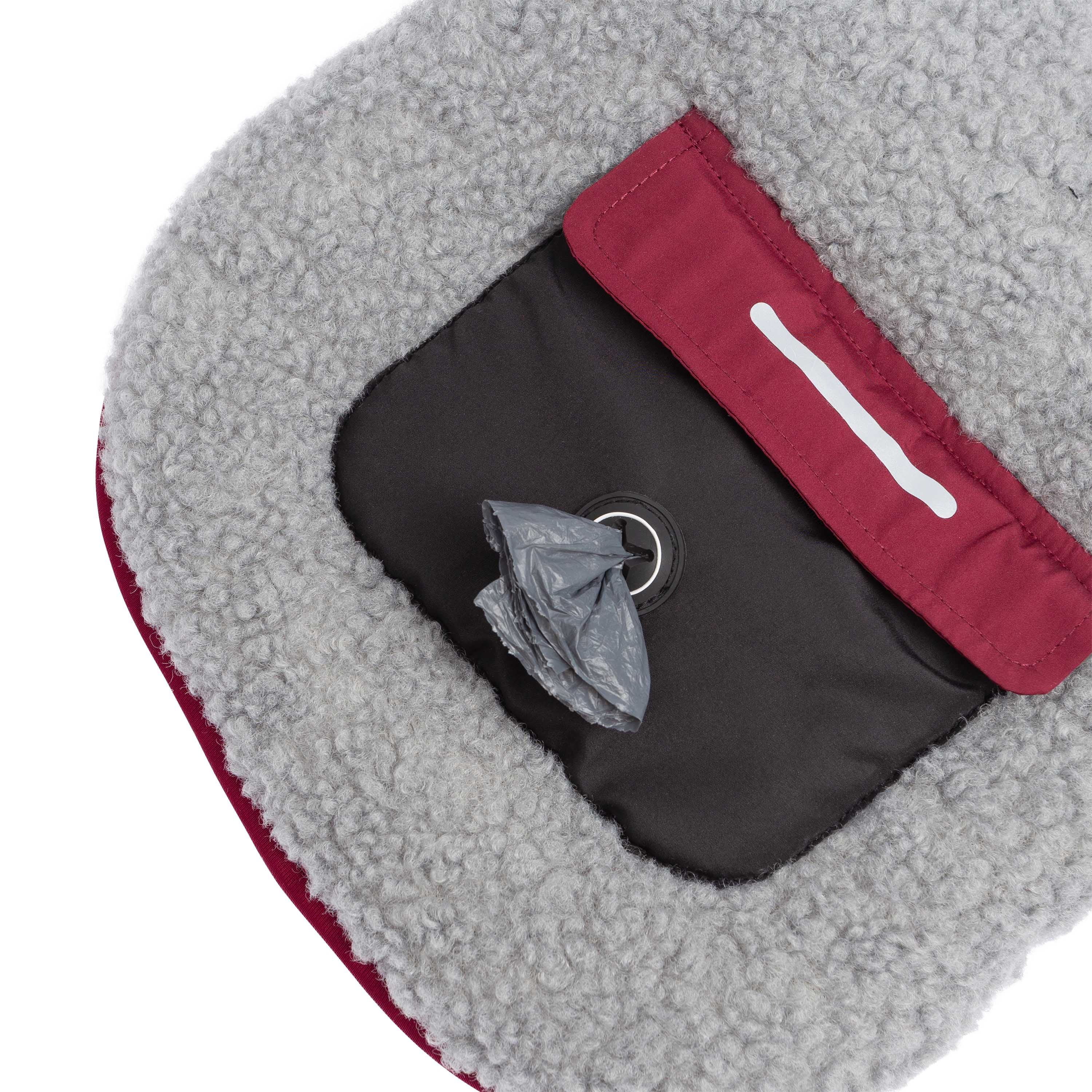 One Paw, Manteau pour Chien avec Distributeur de Sacs à Déjections