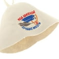 thumbnail image 3 of 4 piezas de sombreros de sauna rusos para mujer, protección contra el calor para baño de spa y ducha. Estilo A, 3 of 9