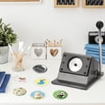 thumbnail image 4 of Round Badge Maker ,2.28" /58mm Button Cutter, Graphic Punch Die Cutter, Circle Punch Cutter for DIY Button Making Scrapeboards Cardstocks Cutting, 4 of 11
