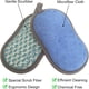 thumbnail image 5 of Esponjas multiusos para fregar cocina, esponja de microfibra de doble cara y doble efecto, paquete de 6 (azul), 5 of 5
