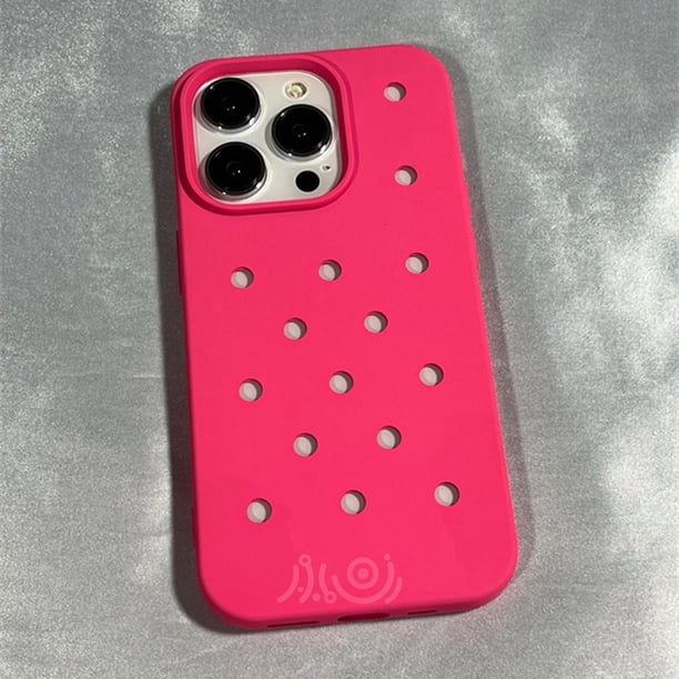 Funda De Teléfono De Color Caramelo Lindo Para iPhone 14 11 12 13 Pro Max Blanda Encantadora De Lunares Huecos De Silicona Carcasa