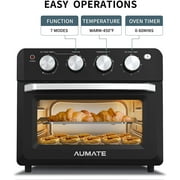 AUMATE 19 Quart Air Fryer Convection Oven Toaster | Walmart Canada