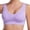 Lilac, variant on Women Sports Bras High Impact Wirefree Sports Bras Seamless Bra for Yoga Gym Fitness S-6XL