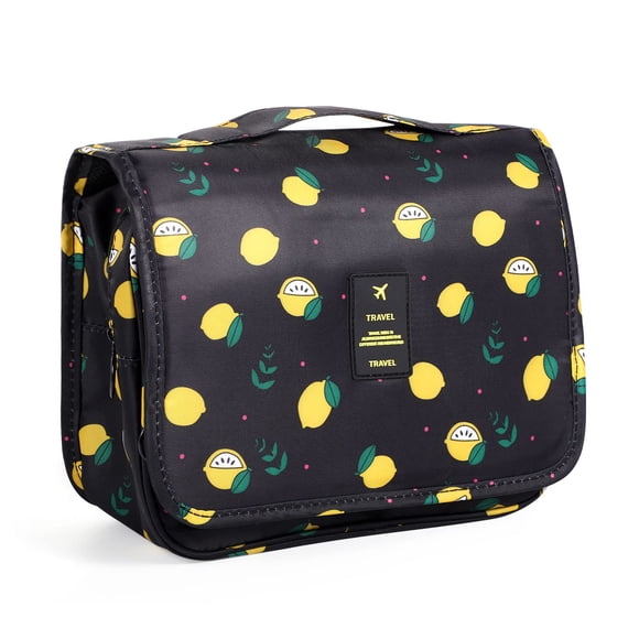 Neceser Pengxiaomei impermeable de nailon, 159 g, color negro limón
